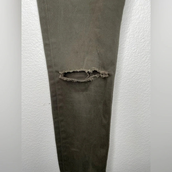 Rag and Bone Women's Army Green Legging Jeans Size 29 - Picture 6 of 12